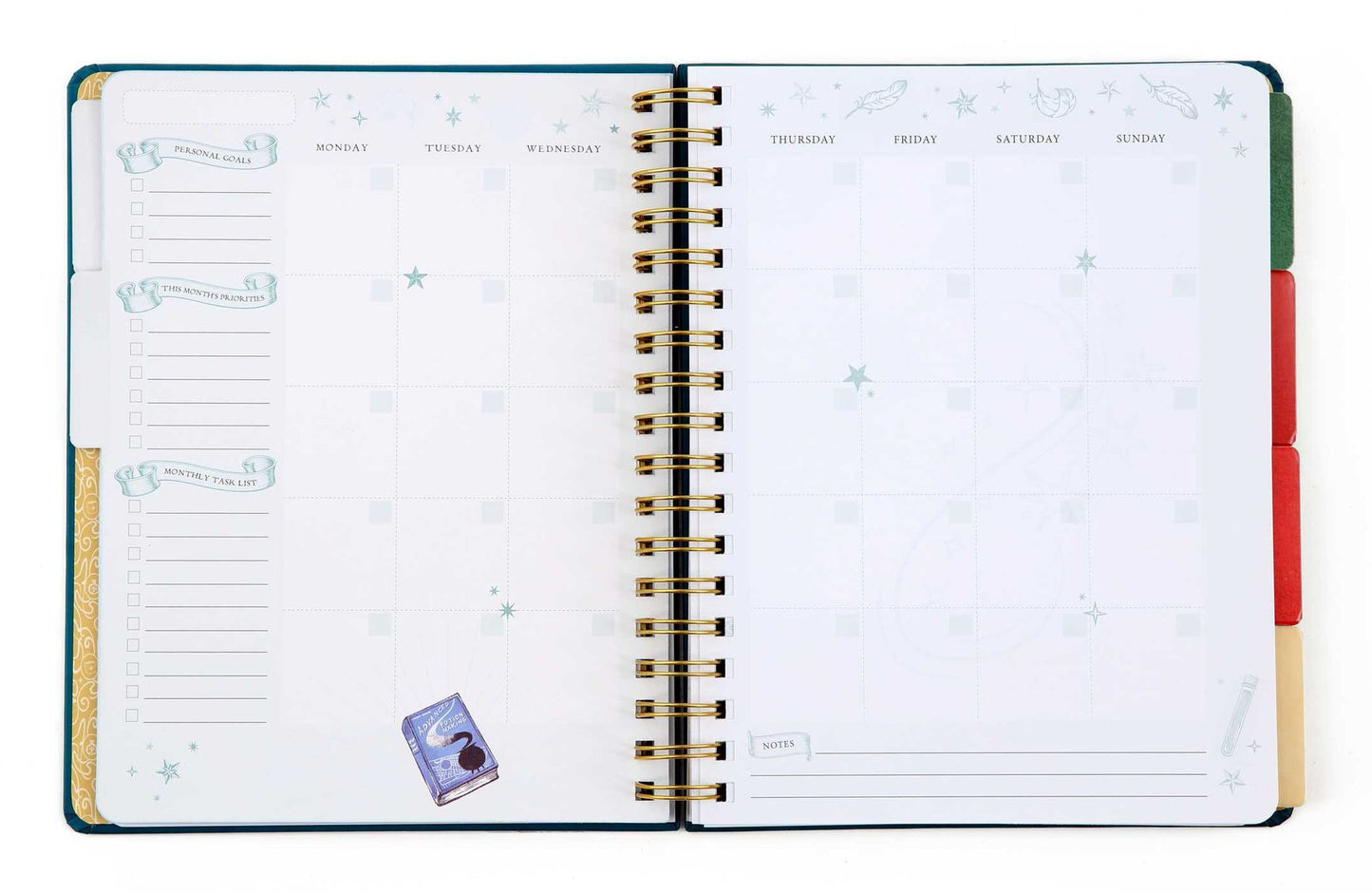 Harry Potter: Spells and Potions 12-Month Undated Planner