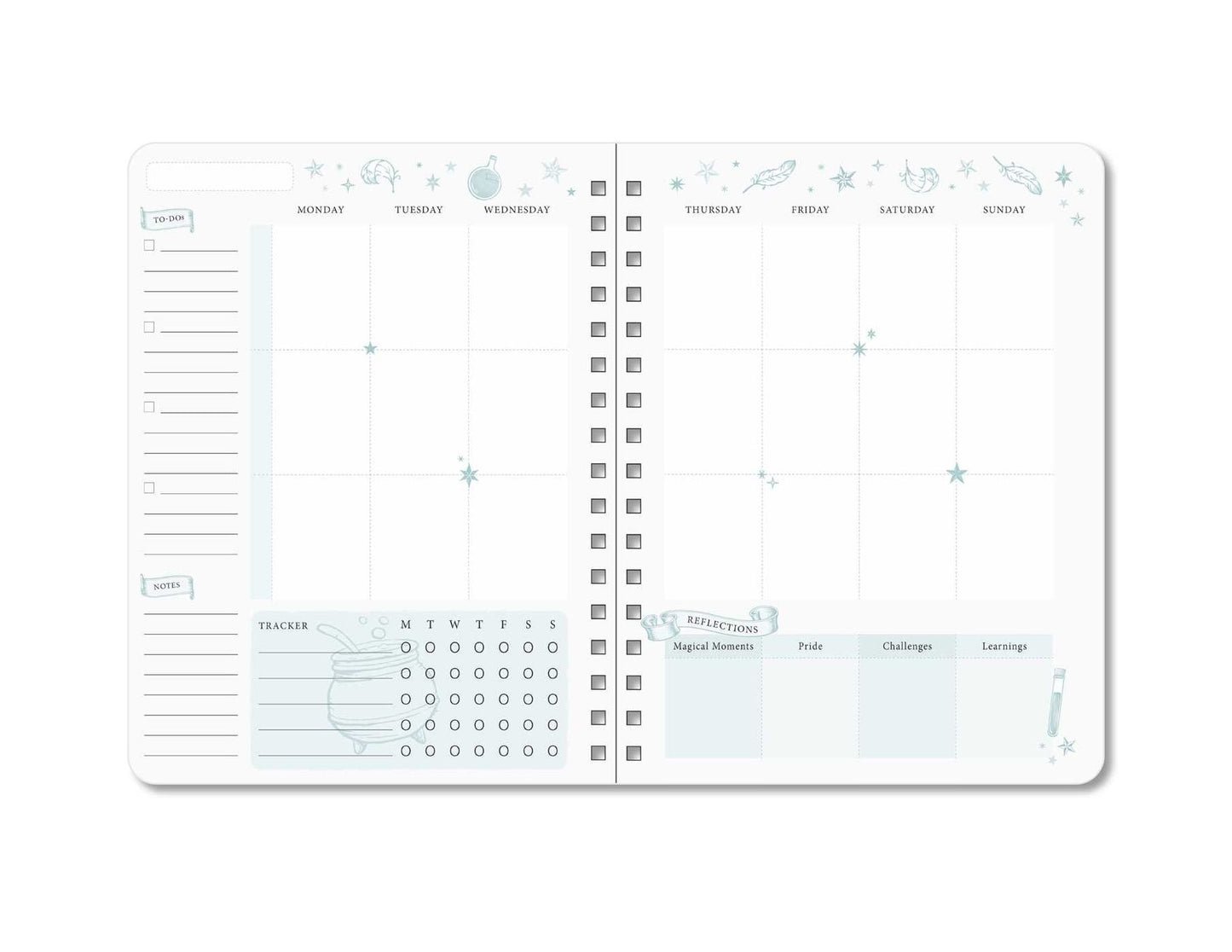 Harry Potter: Spells and Potions 12-Month Undated Planner
