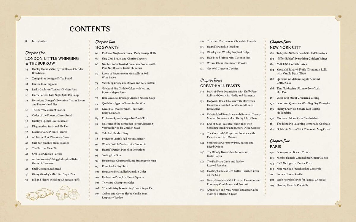 Harry Potter and Fantastic Beasts: Official Wizarding World Cookbook: Spellbinding Meals From New York to Hogwarts and Beyond!