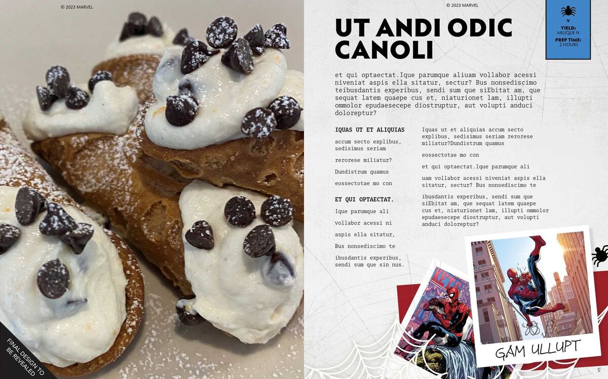 Marvel: Spider-Man: The Official Cookbook: Your Friendly Neighborhood Guide to Cuisine from NYC, the Spider-Verse & Beyond