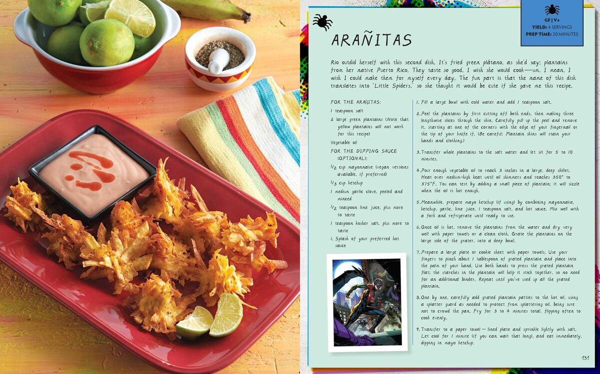 Marvel: Spider-Man: The Official Cookbook: Your Friendly Neighborhood Guide to Cuisine from NYC, the Spider-Verse & Beyond