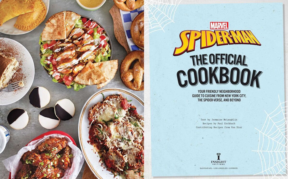 Marvel: Spider-Man: The Official Cookbook: Your Friendly Neighborhood Guide to Cuisine from NYC, the Spider-Verse & Beyond
