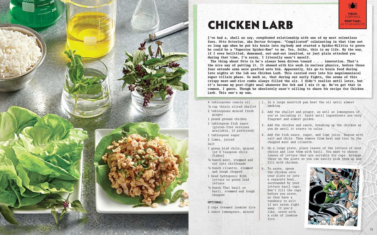 Marvel: Spider-Man: The Official Cookbook: Your Friendly Neighborhood Guide to Cuisine from NYC, the Spider-Verse & Beyond