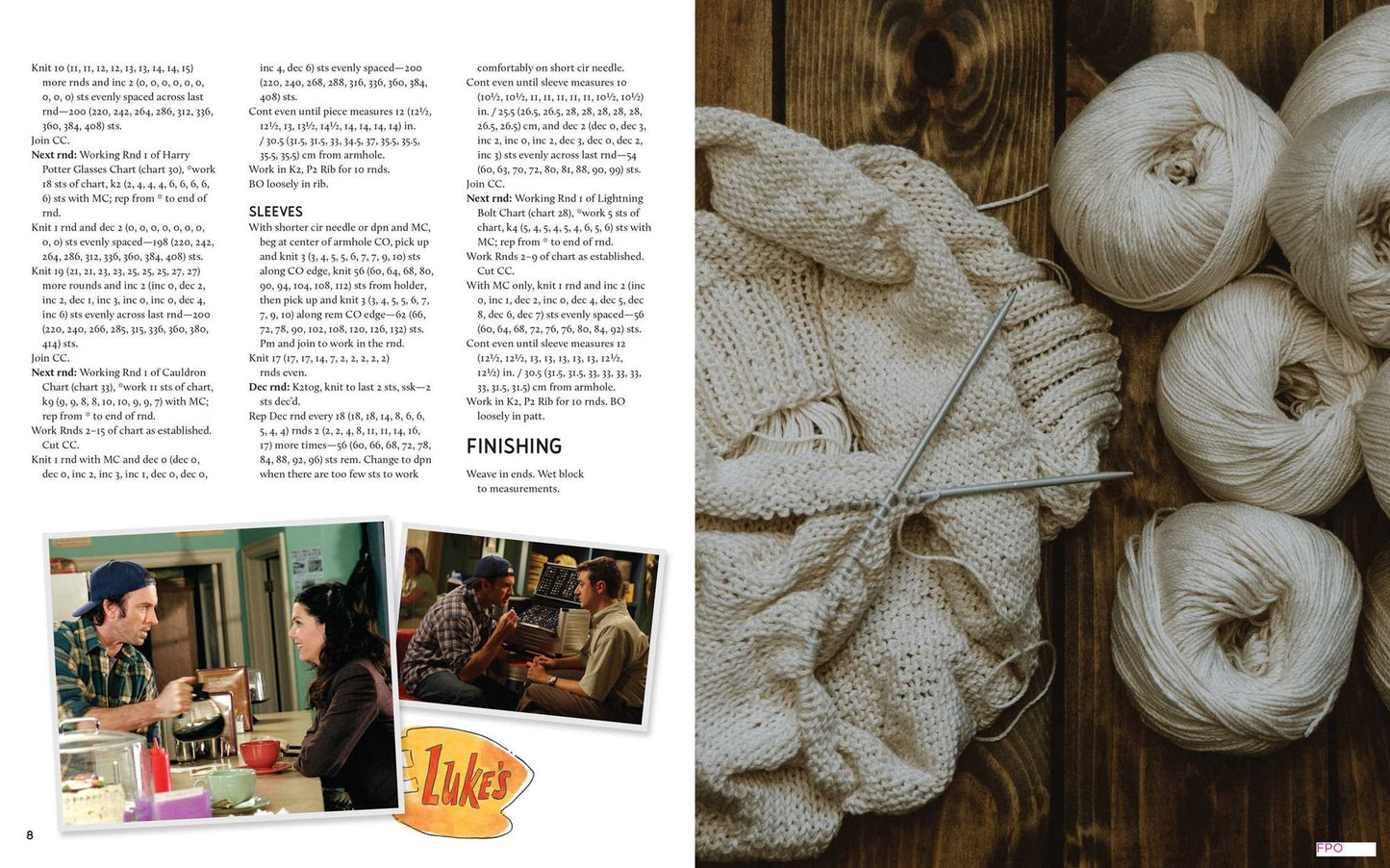 Gilmore Girls: The Official Knitting Book: Knit Your Way Through Stars Hollow and Beyond