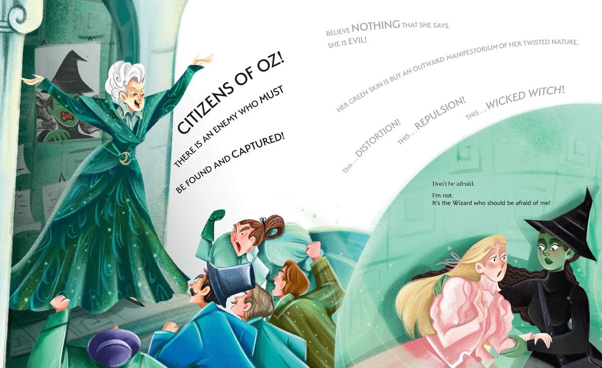 Wicked: Defying Gravity: The Illustrated Lyrics (Universal Pictures Wicked)