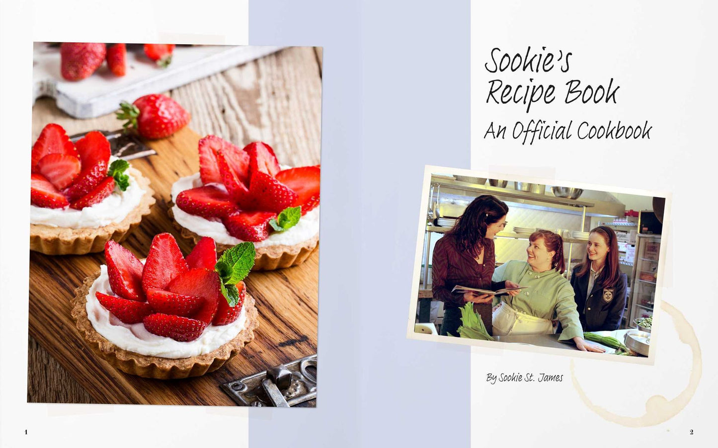 Gilmore Girls: Sookie's Recipe Book: An Official Cookbook