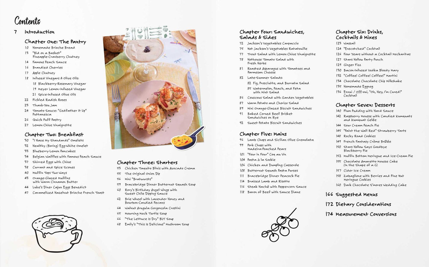 Gilmore Girls: Sookie's Recipe Book: An Official Cookbook