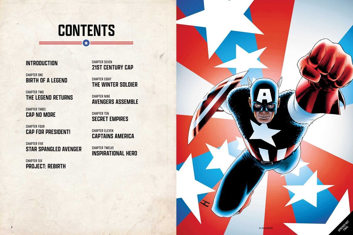 Marvel: The Art of Captain America: The Making of the Star-Spangled Avenger