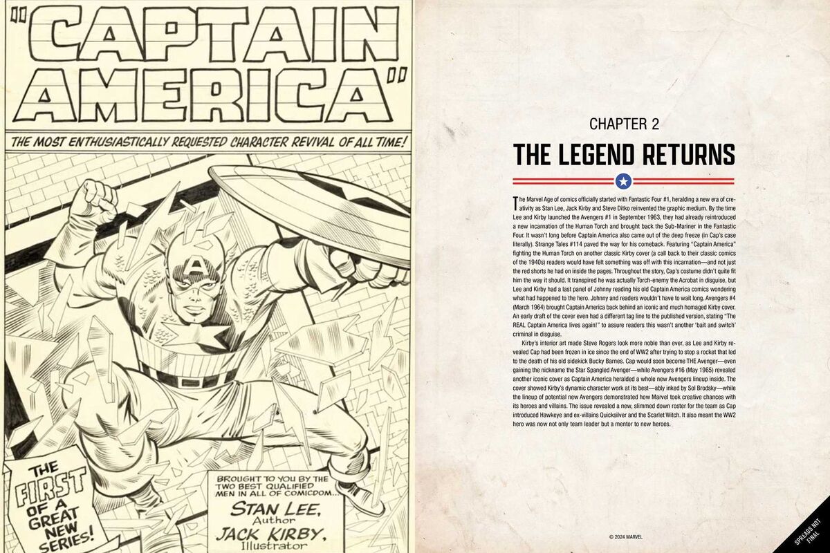 Marvel: The Art of Captain America: The Making of the Star-Spangled Avenger
