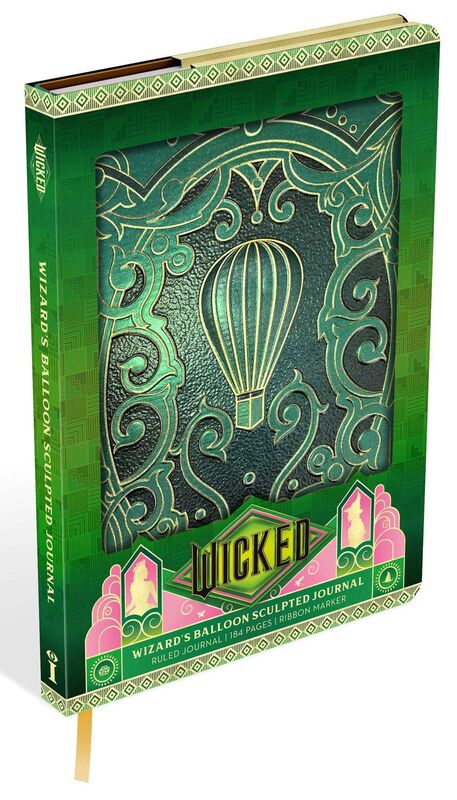 Wicked: Wizard's Balloon Sculpted Journal