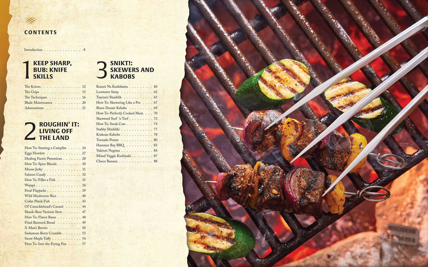 Marvel's Cooking with Wolverine: Recipes, Tales, and Tips for Culinary Survival
