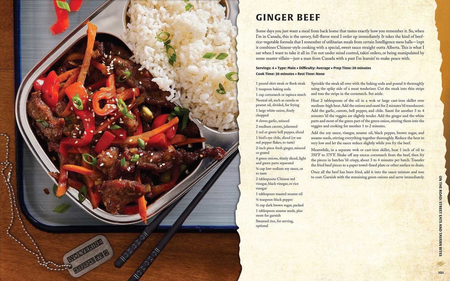 Marvel's Cooking with Wolverine: Recipes, Tales, and Tips for Culinary Survival