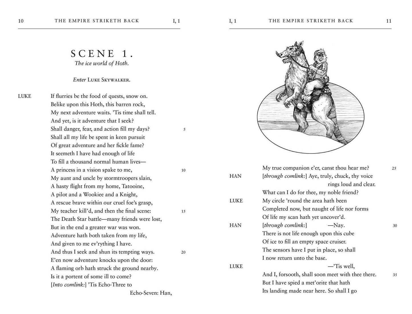 William Shakespeare's The Empire Striketh Back: Star Wars Part the Fifth