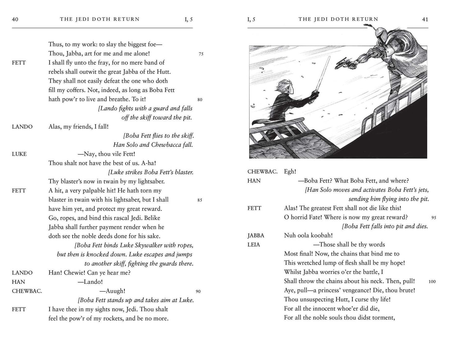William Shakespeare's The Jedi Doth Return: Star Wars Part the Sixth