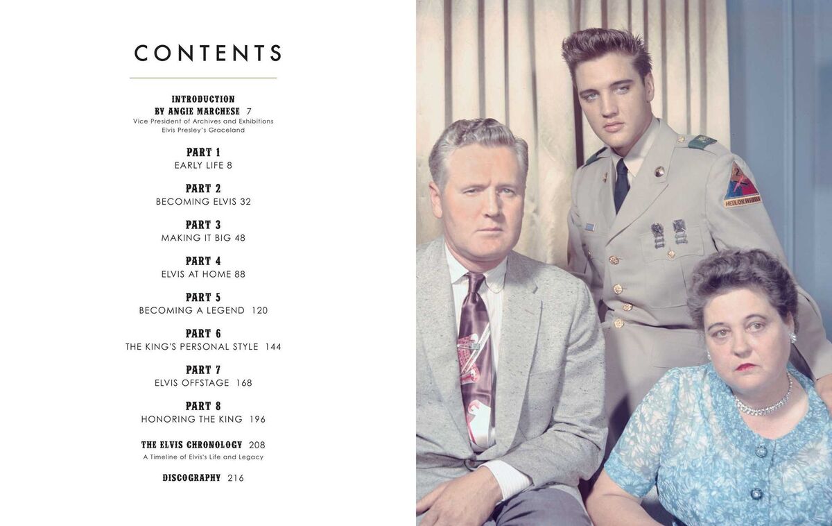Elvis Presley Treasures: The Story of the King of Rock 'n' Roll Told Through His Personal Mementos