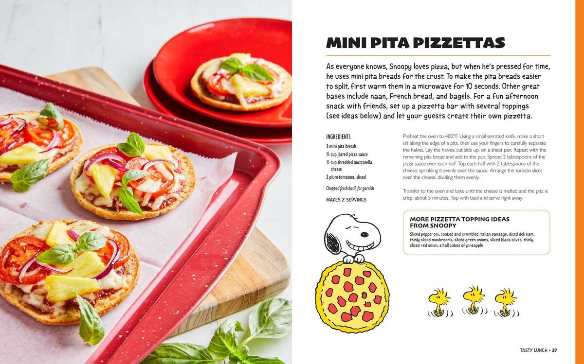 Chef Snoopy Cookbook: Tasty Recipes for Young Chefs