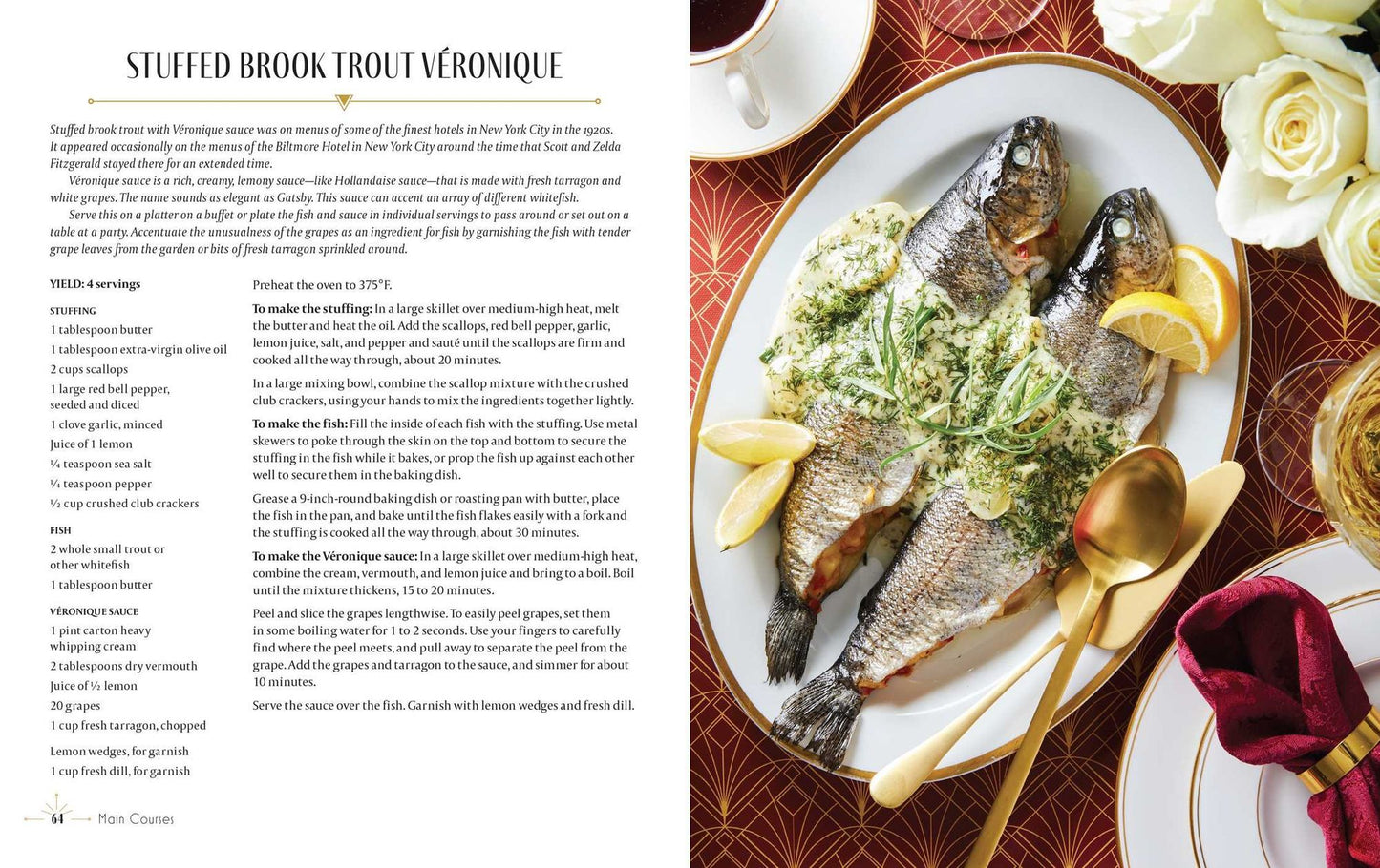 The Great Gatsby Cooking and Entertaining Guide: Decadent Dishes and Classic Cocktails from the Roaring Twenties