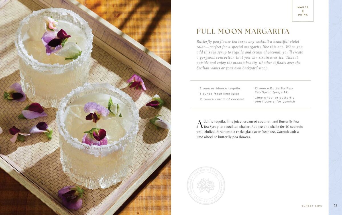 The White Lotus Official Cocktail Collection