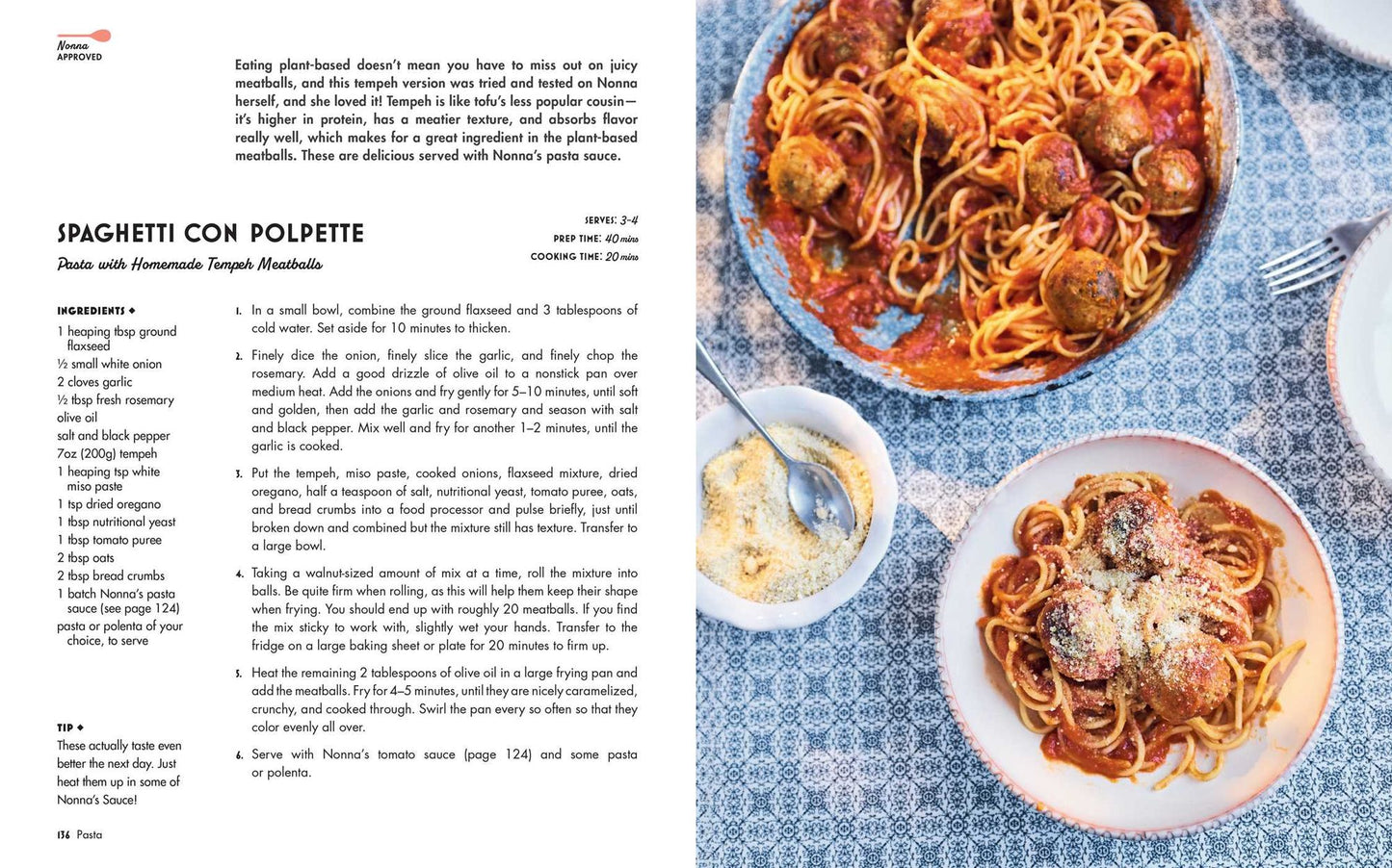 Italian Cooking with Nonna: 80+ Plant-Based Recipes Inspired by Classic Italian Dishes