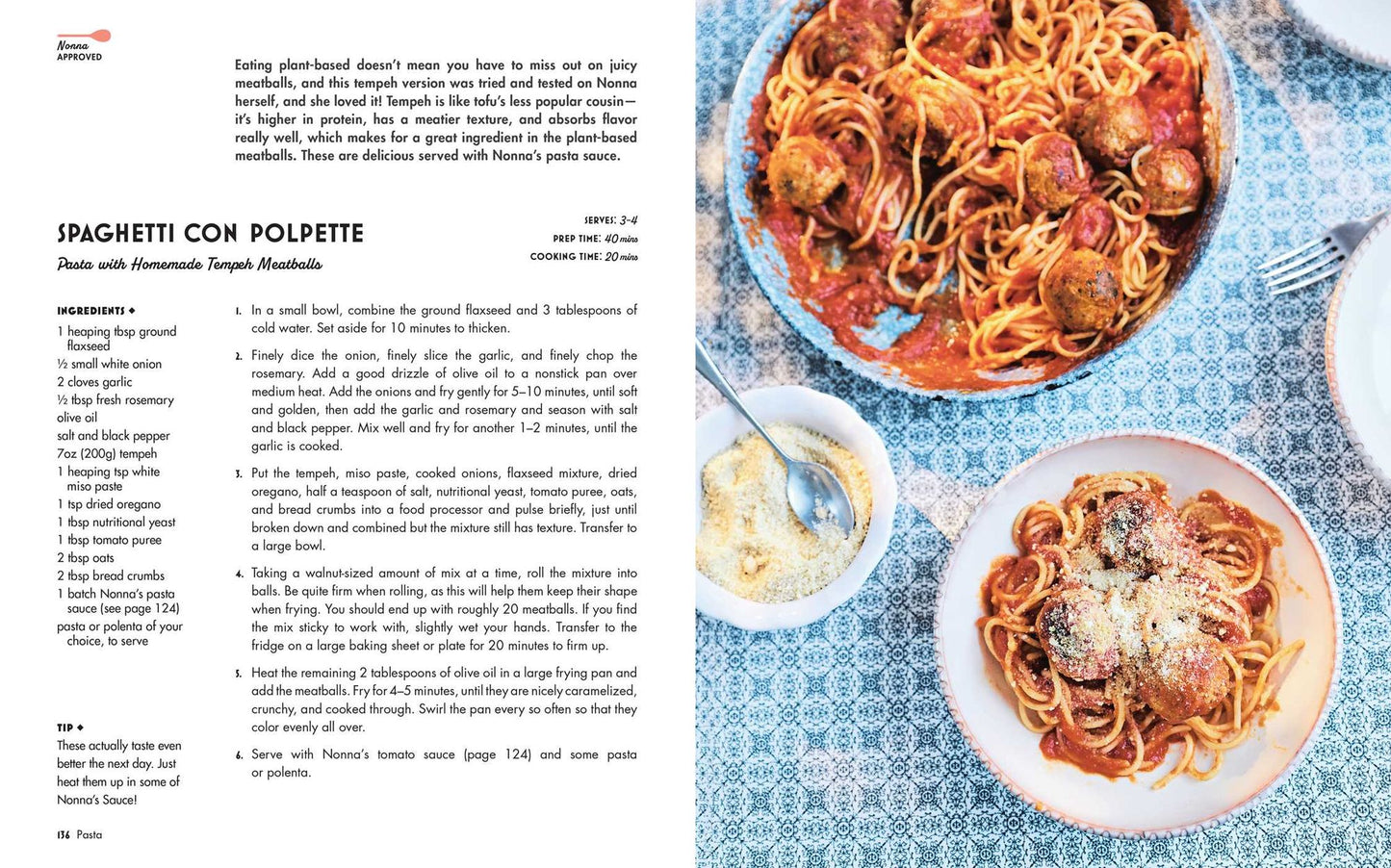 Italian Cooking with Nonna: 80+ Plant-Based Recipes Inspired by Classic Italian Dishes