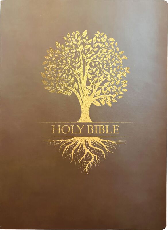 KJV Family Legacy Holy Bible, Large Print, Coffee Ultrasoft: (Red Letter, Brown, 1611 Version)
