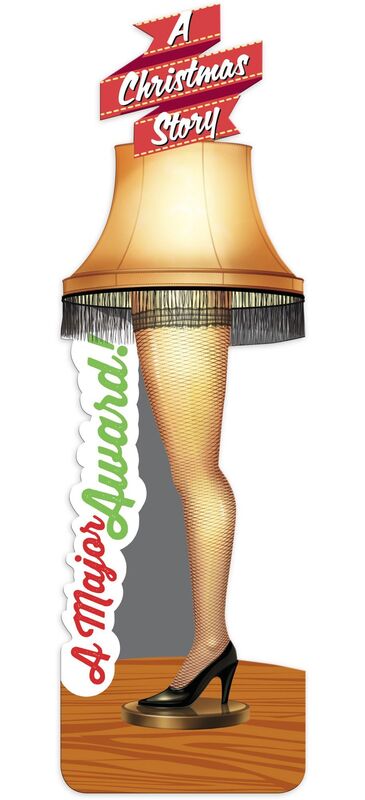 A Christmas Story Leg Lamp Bookmark