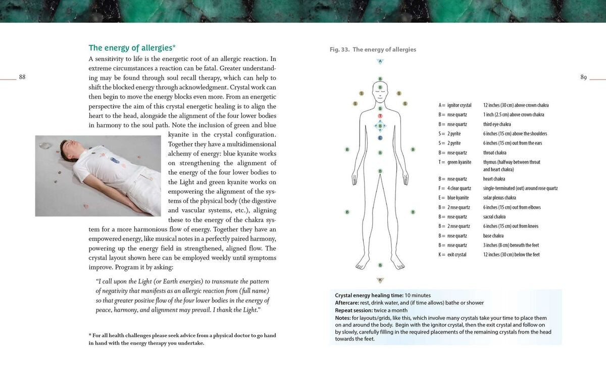 Crystal Body Grids: 56 Gemstone Layouts for Energy Healing