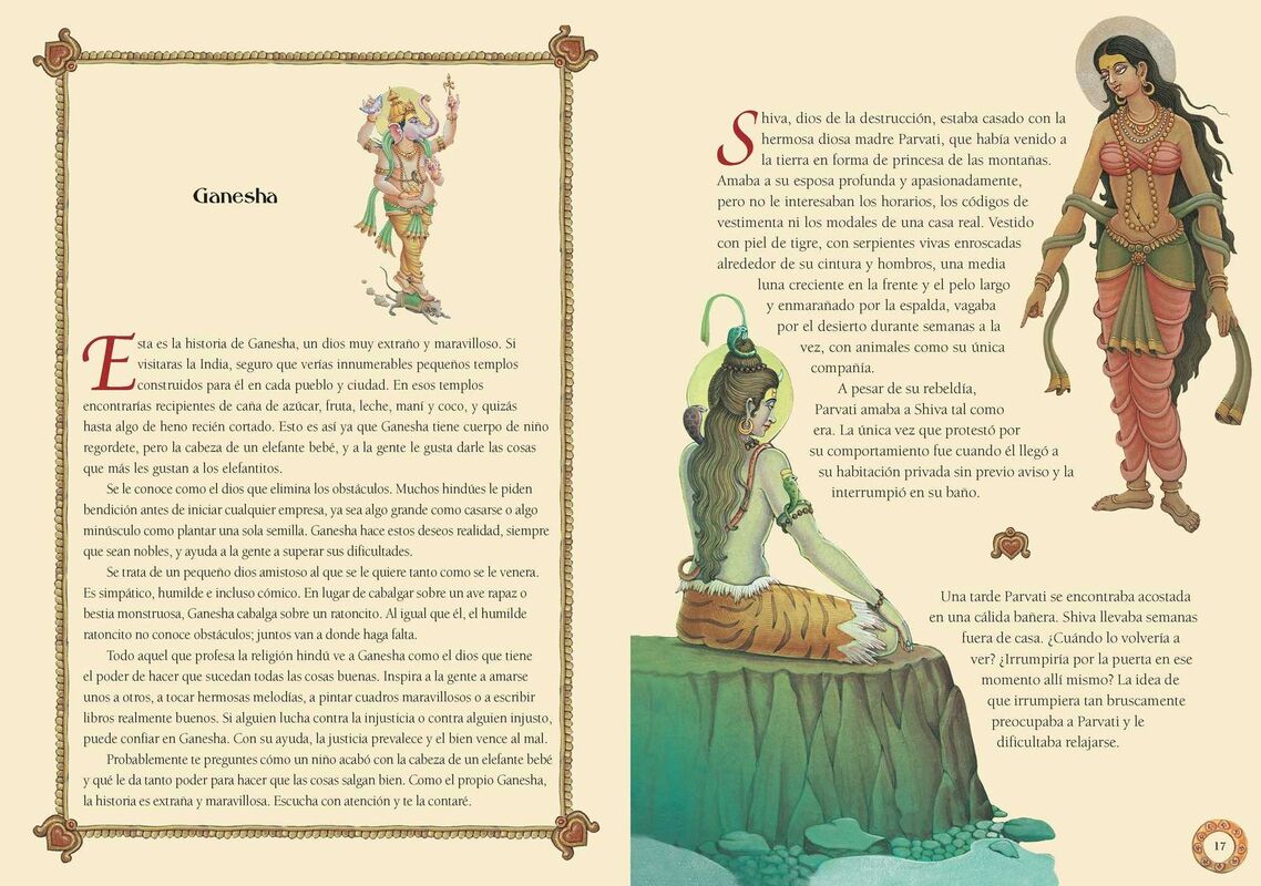 Cuentos clásicos de la India: Cómo Ganesha obtuvo su cabeza de elefante y otros relatos
