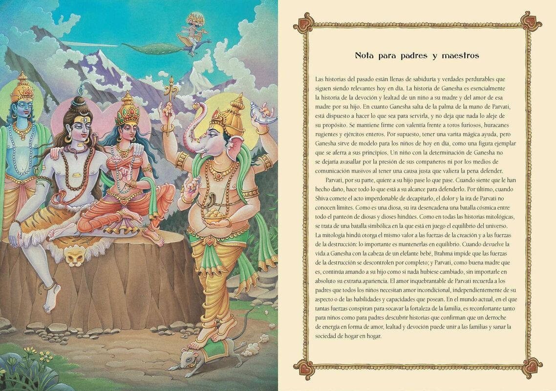 Cuentos clásicos de la India: Cómo Ganesha obtuvo su cabeza de elefante y otros relatos