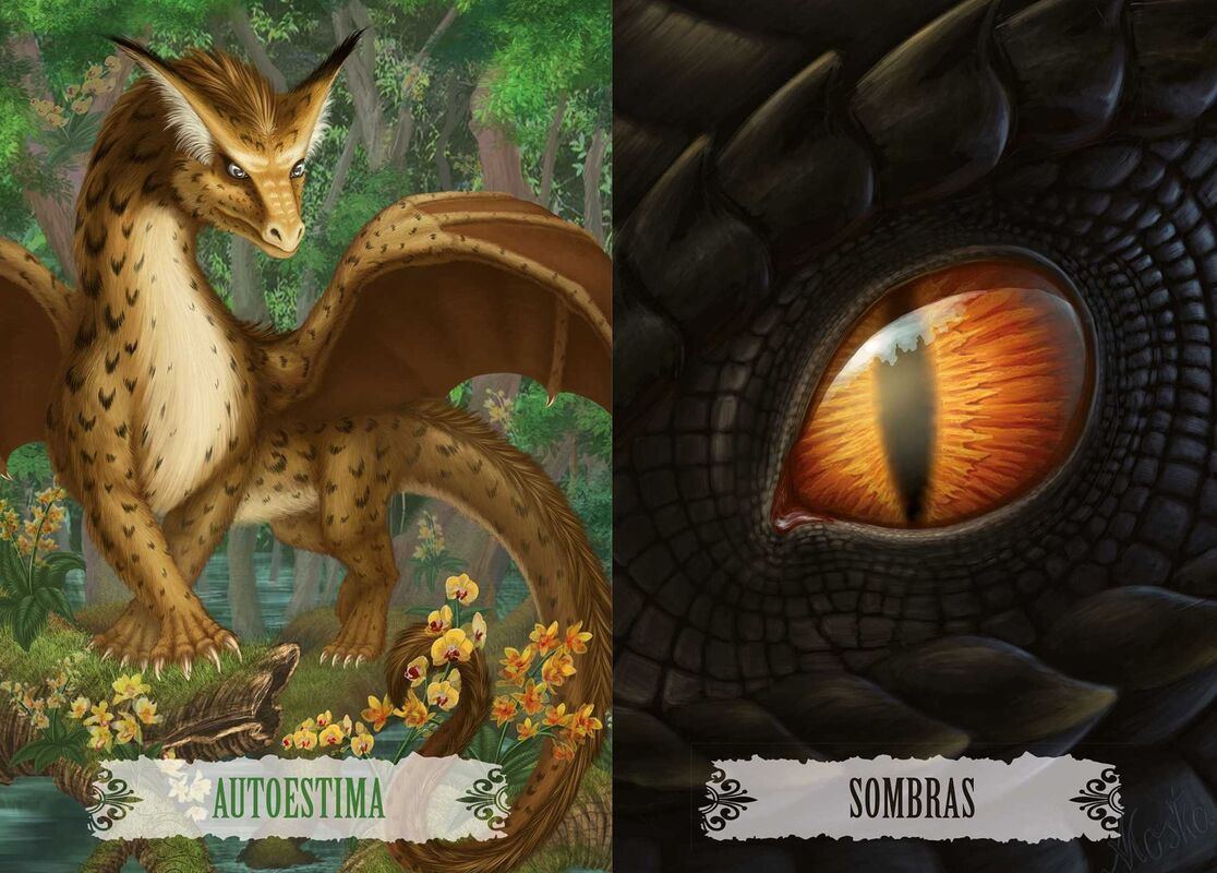 La sabiduría del dragón: Un mazo de 43 cartas y libro
