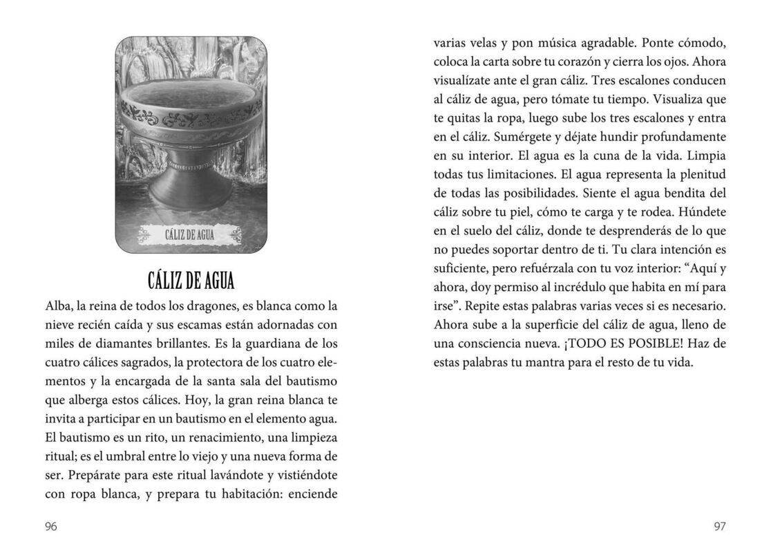 La sabiduría del dragón: Un mazo de 43 cartas y libro