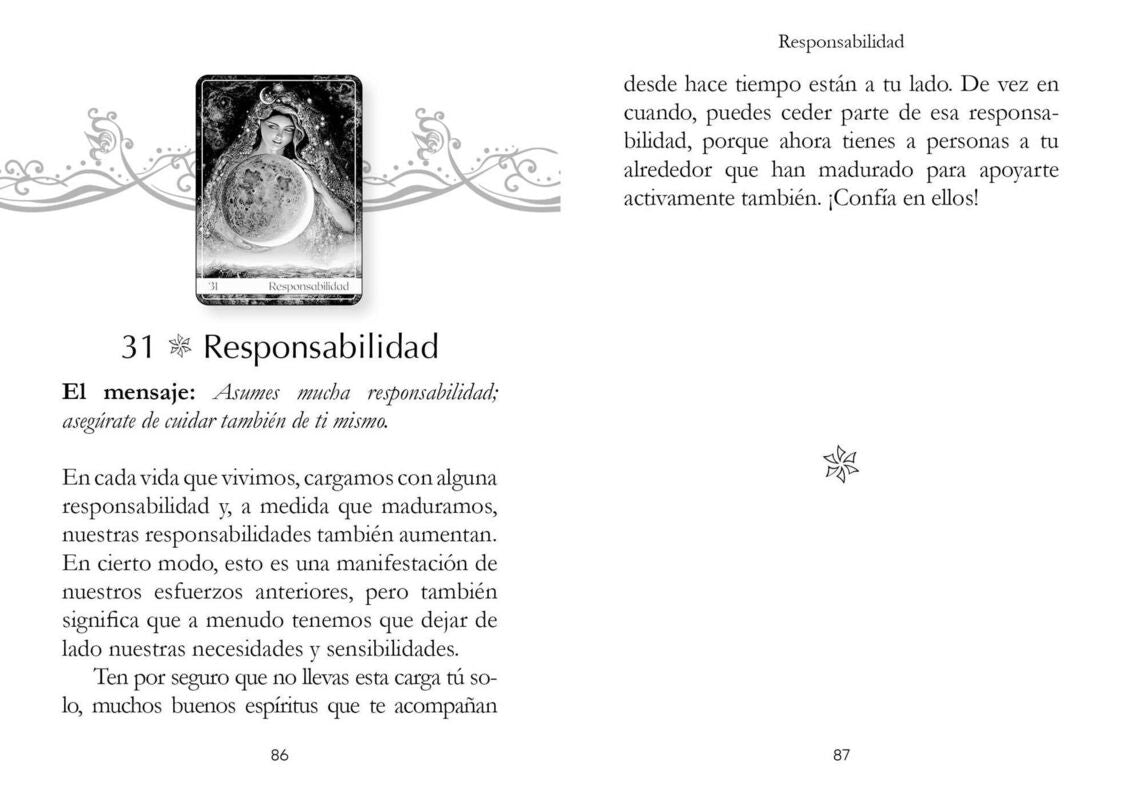 Oráculo de vibraciones angelicales: Mazo de 50 cartas y guía