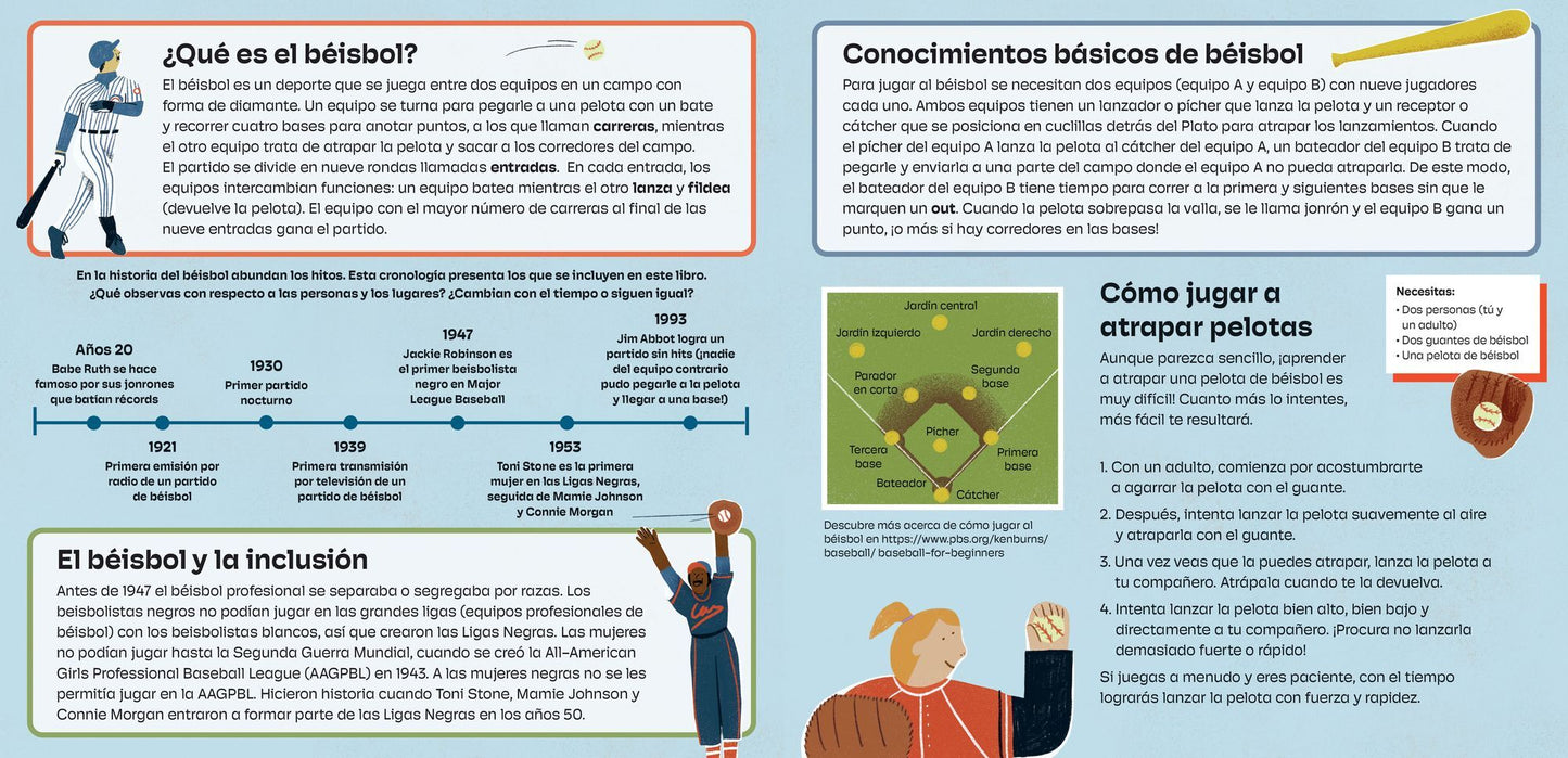 ¡Llévame al juego de béisbol!