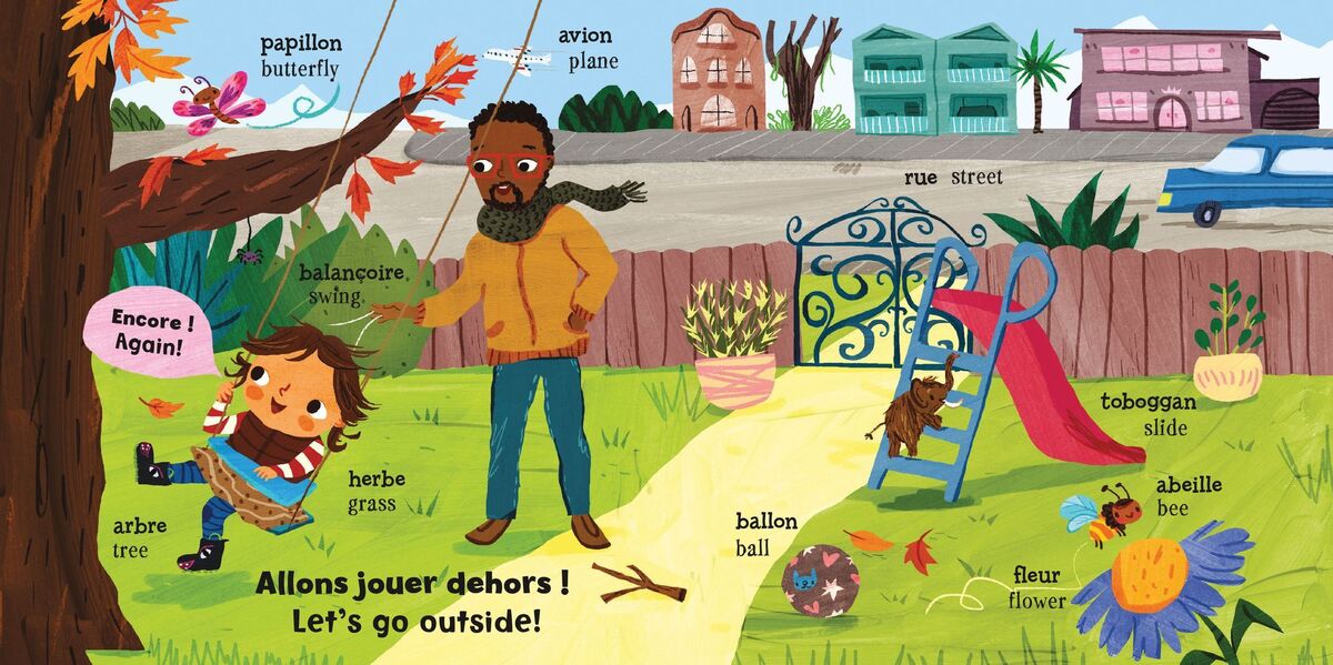Baby's First Words (Bilingual French & English)