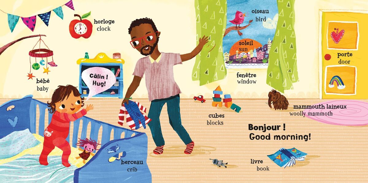 Baby's First Words (Bilingual French & English)