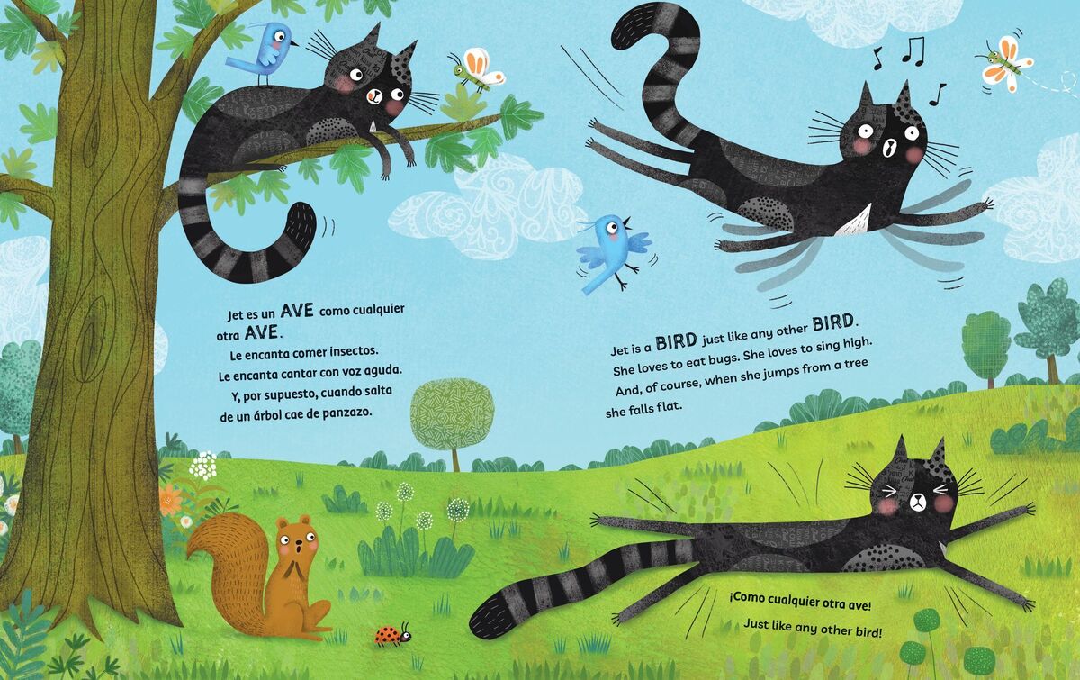 Jet the Cat (Is Not a Cat) (Bilingual Spanish & English)