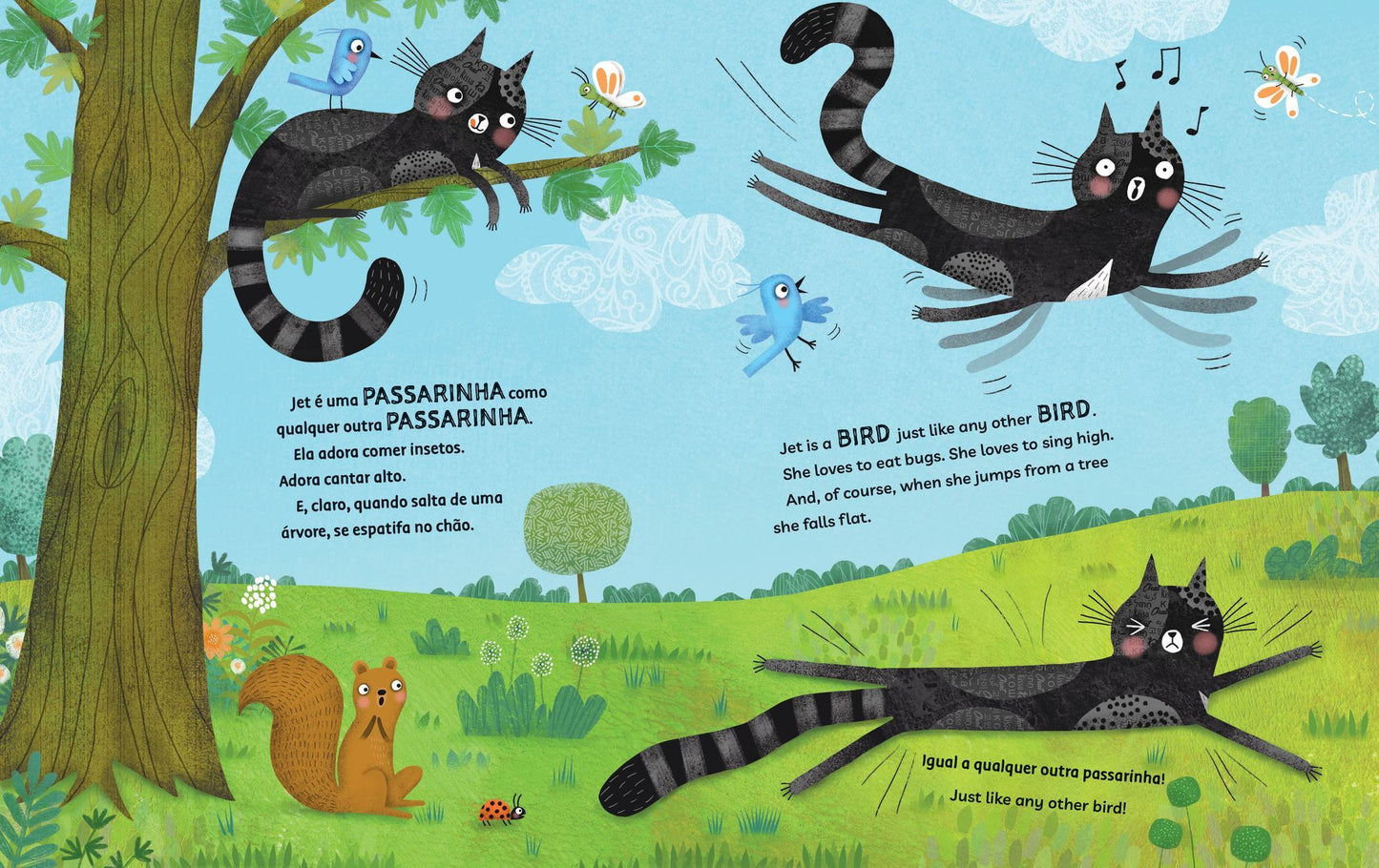 Jet the Cat (Is Not a Cat) (Bilingual Portuguese & English)