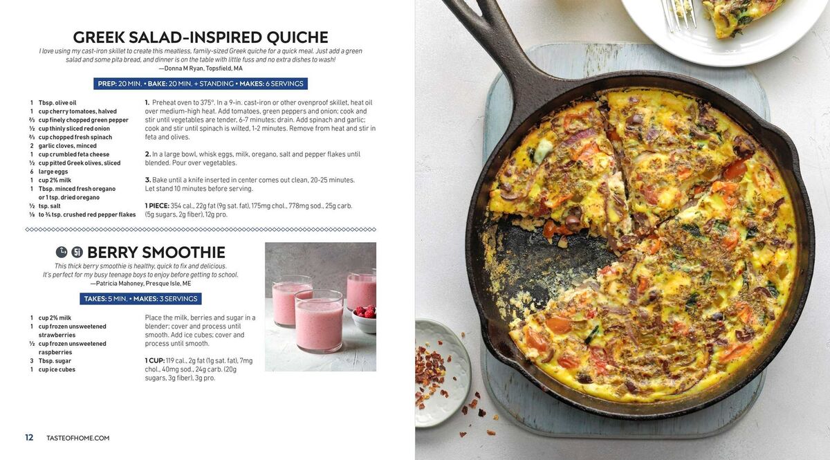 Taste of Home Mediterranean Favorites: Savor the Good Life with Hundreds of Popular Dishes