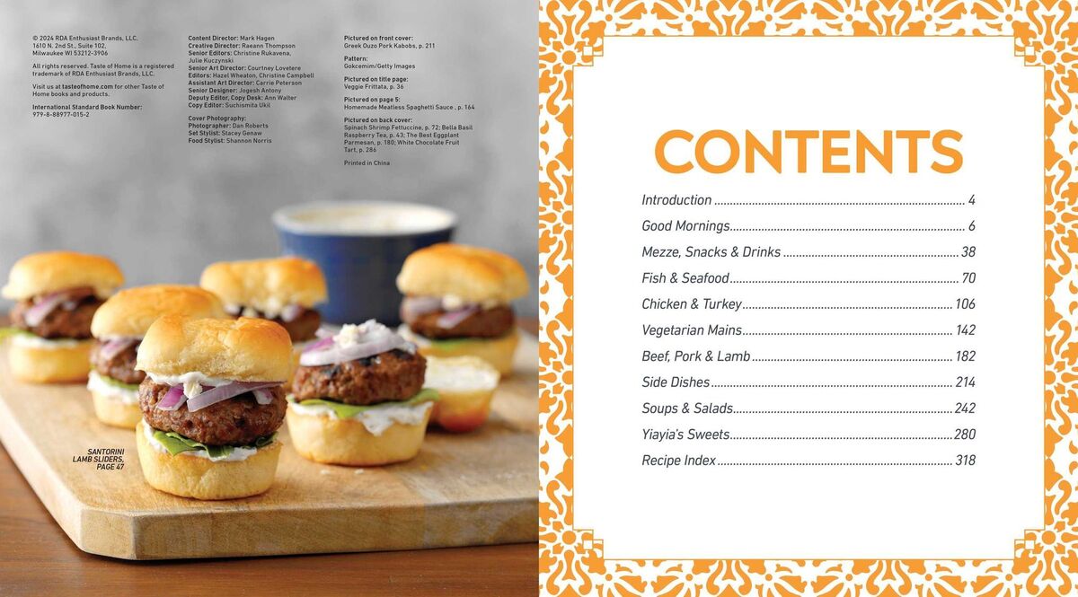 Taste of Home Mediterranean Favorites: Savor the Good Life with Hundreds of Popular Dishes