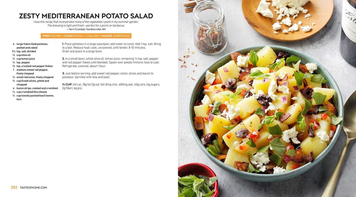 Taste of Home Mediterranean Favorites: Savor the Good Life with Hundreds of Popular Dishes