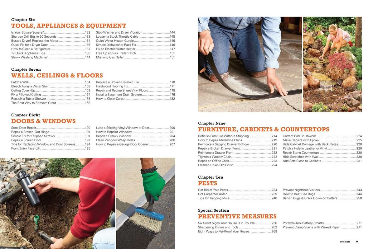 Family Handyman Whole House Repair Guide Vol. 2: 300+ Step-by-Step Repairs, Hints and Tips for Today's Homeowners