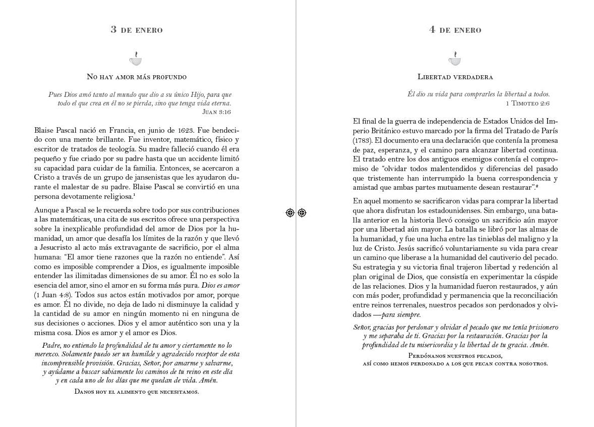 Un año con Dios al amanecer - Un devocional de 365 días: Vivir la oración del Padre Nuestro / Awake in the Dawn - a 365 day devotional