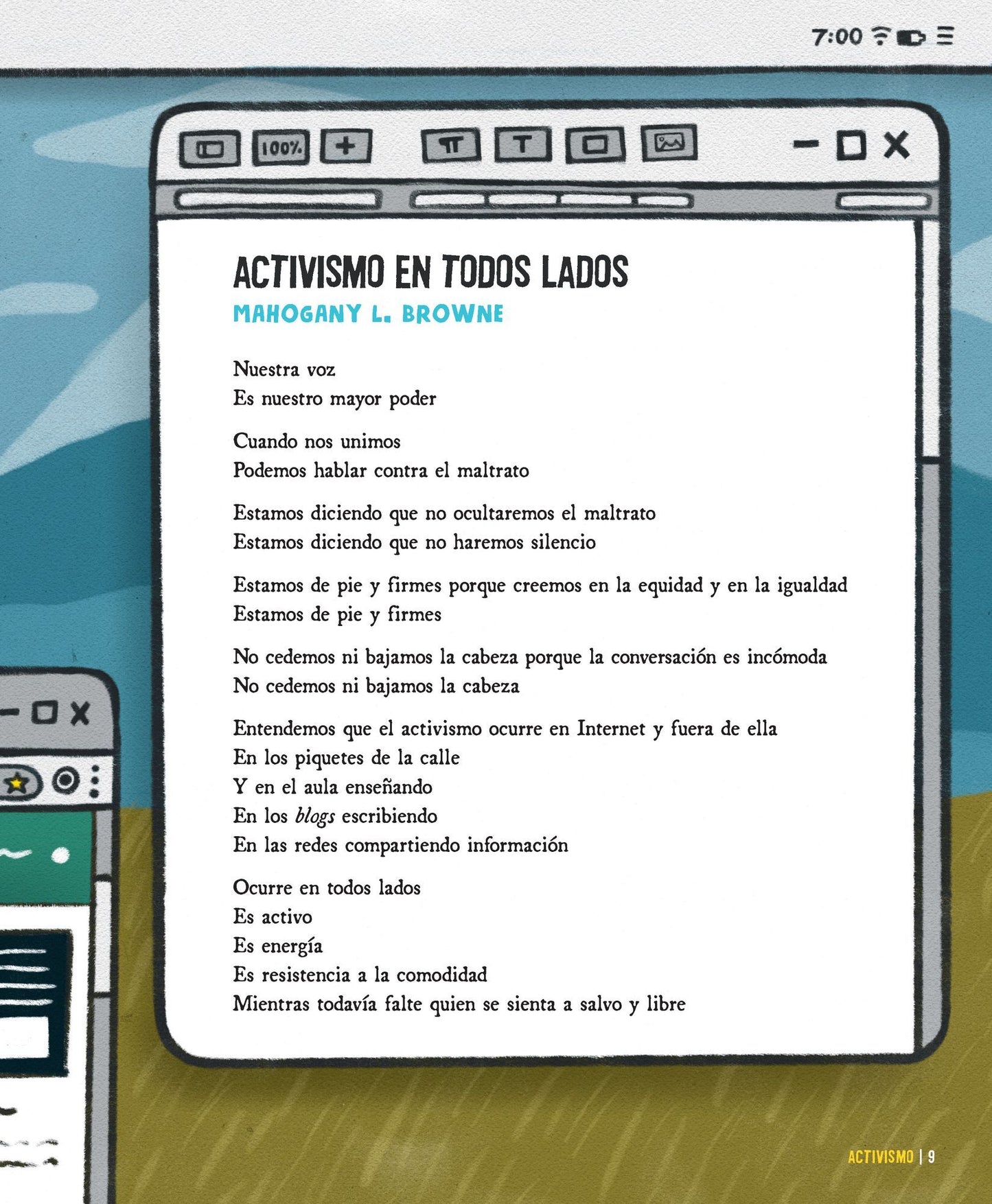 Despierta. Llamado poético por la justicia