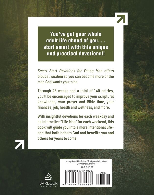 Smart Start Devotions for Young Men: Wisdom and Inspiration for Navigating Adulthood-28 Weeks of Readings Plus Interactive "Life Maps"