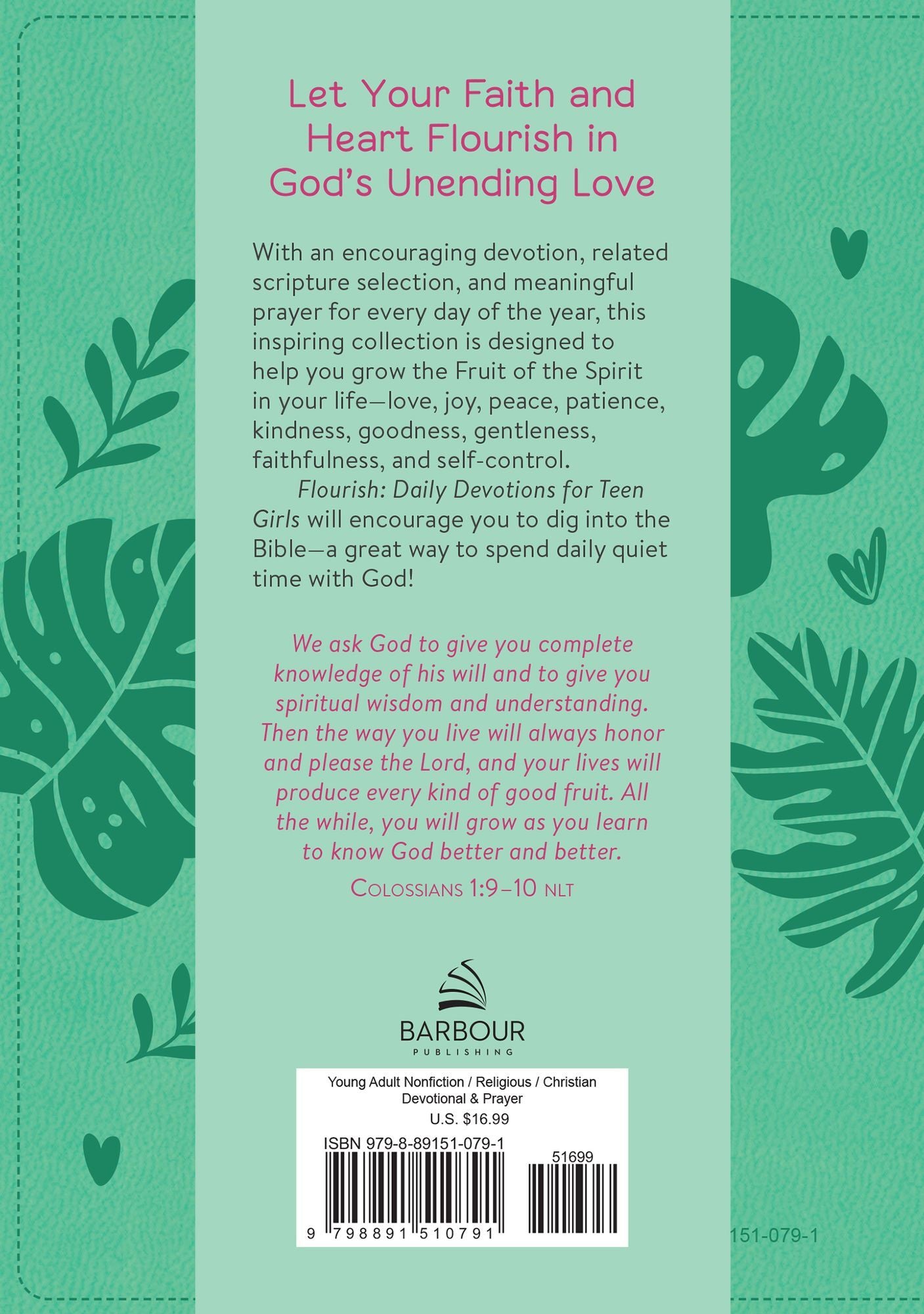 Flourish: Daily Devotions for Teen Girls