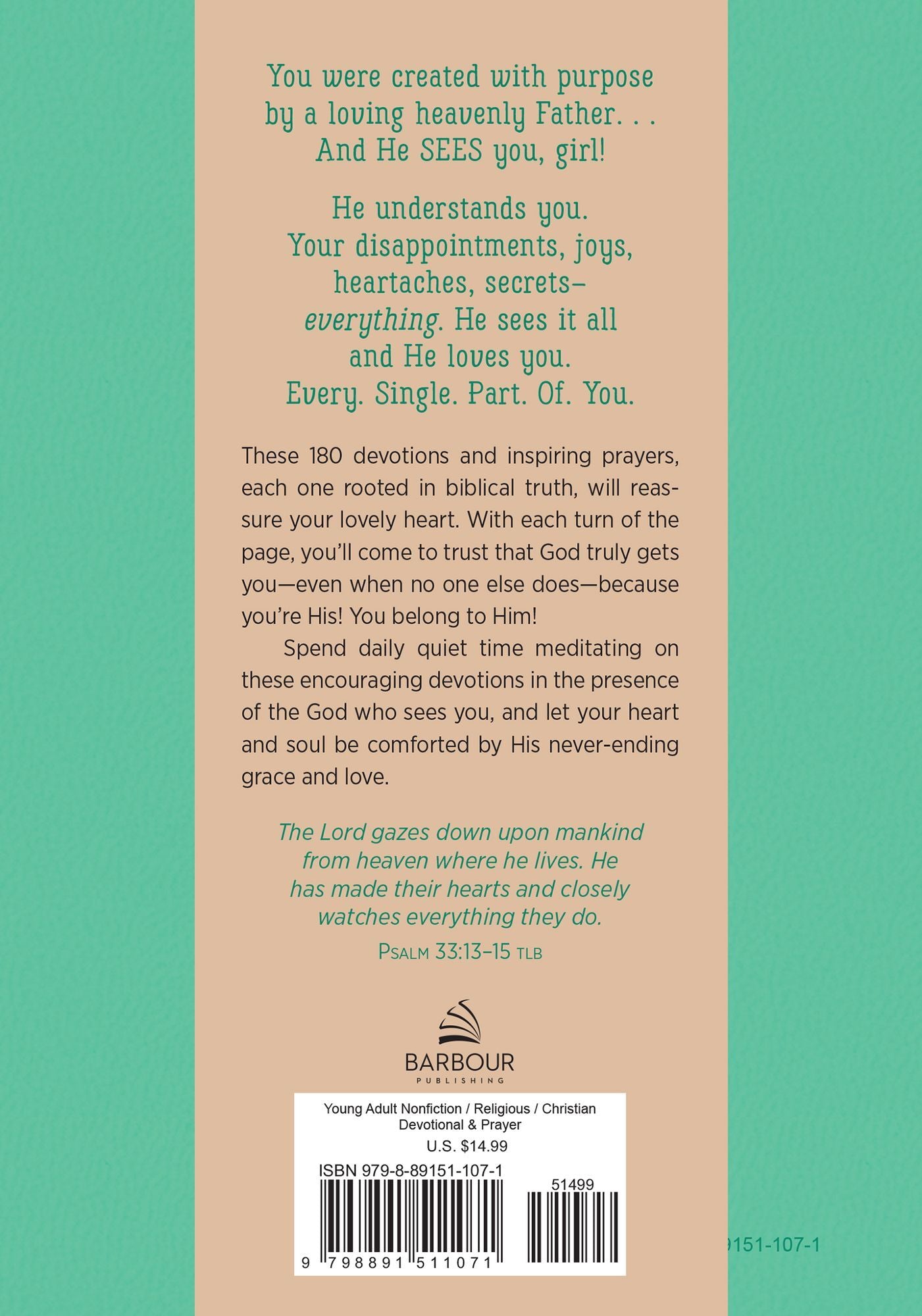 Seen: Devotions to Cultivate a Teen Girl's Faith