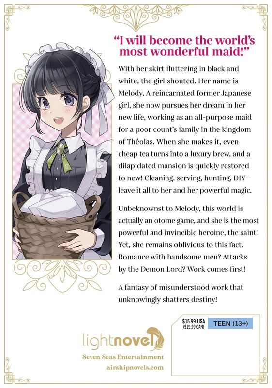 Heroine? Saint? No, I'm an All-Works Maid (And Proud of It)! (Light Novel) Vol. 1