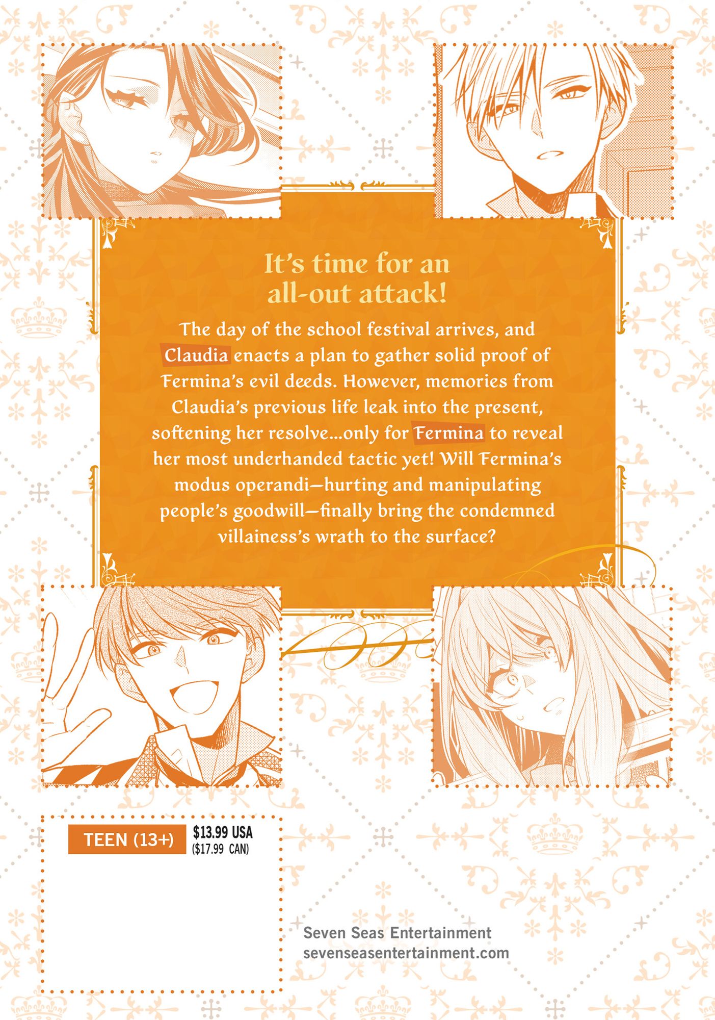 The Condemned Villainess Goes Back in Time and Aims to Become the Ultimate Villain (Manga) Vol. 4